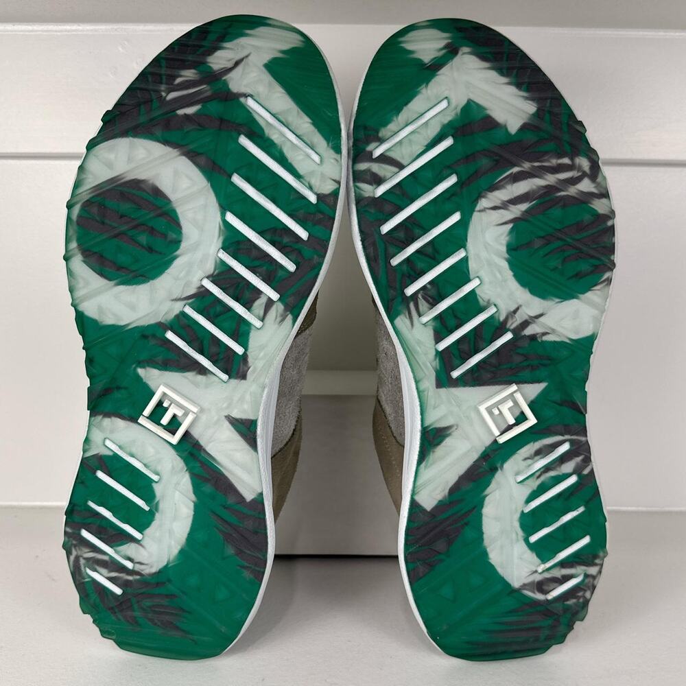 Tomo Golf Green Athletic Golf Shoes Mens 10.5 Womens 12 - Picture 3 of 6